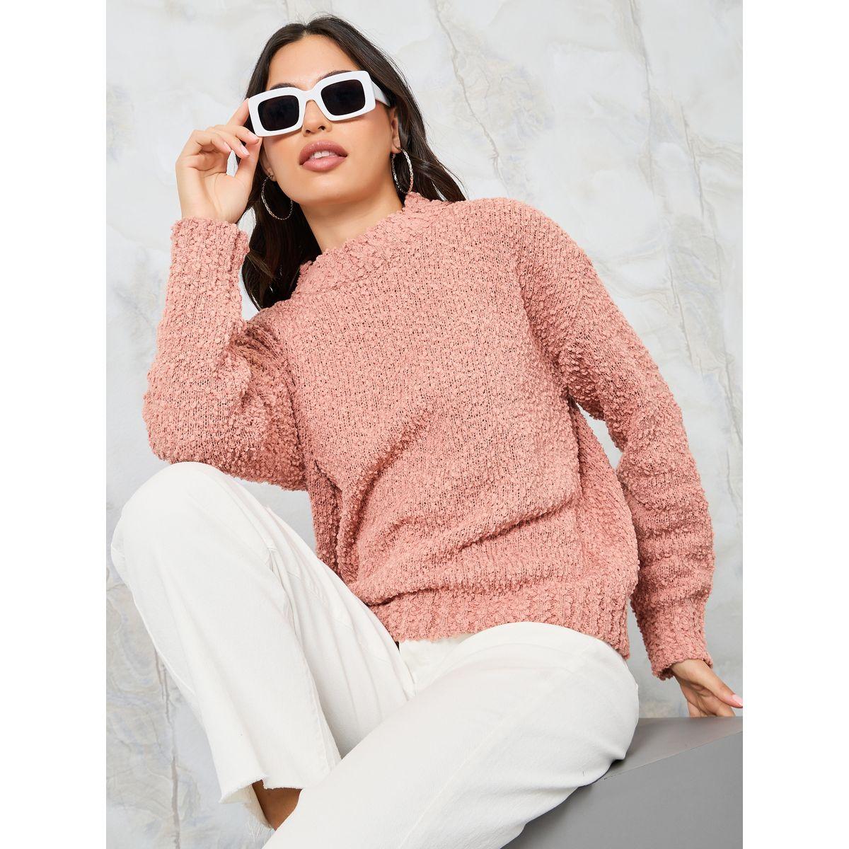 سويتر بياقة عالية وقصة عادية-women-clothing-cardigansandjumpers-jumpers-image-1