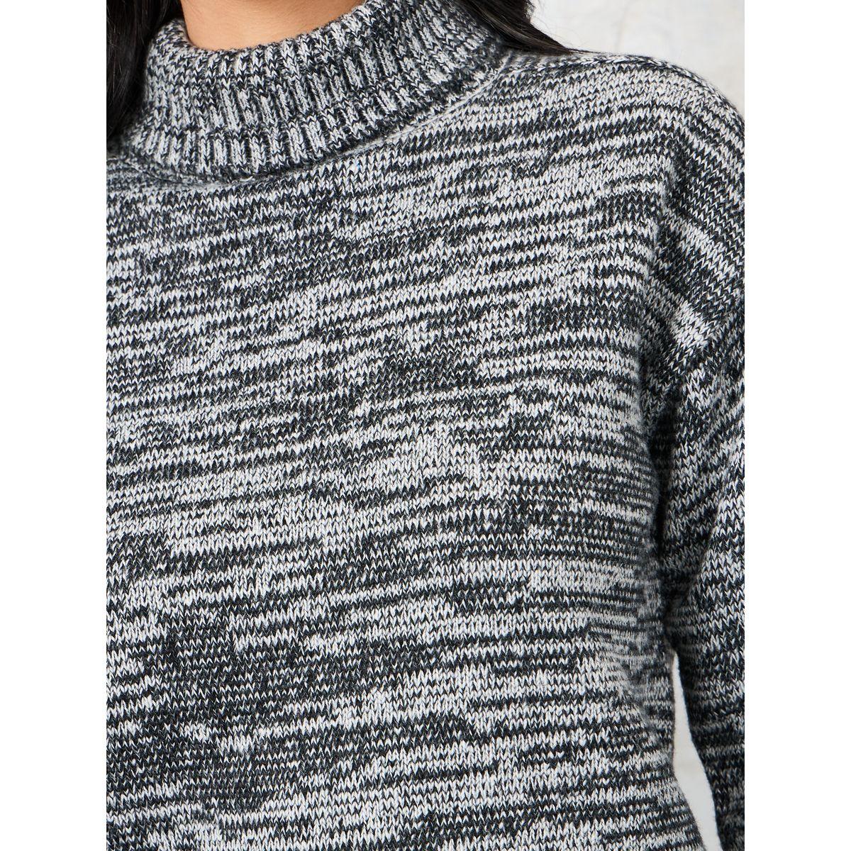 Styli Regular Fit Mixed Yarn Turtle Neck Sweater-women-clothing-cardigansandjumpers-jumpers-image-3