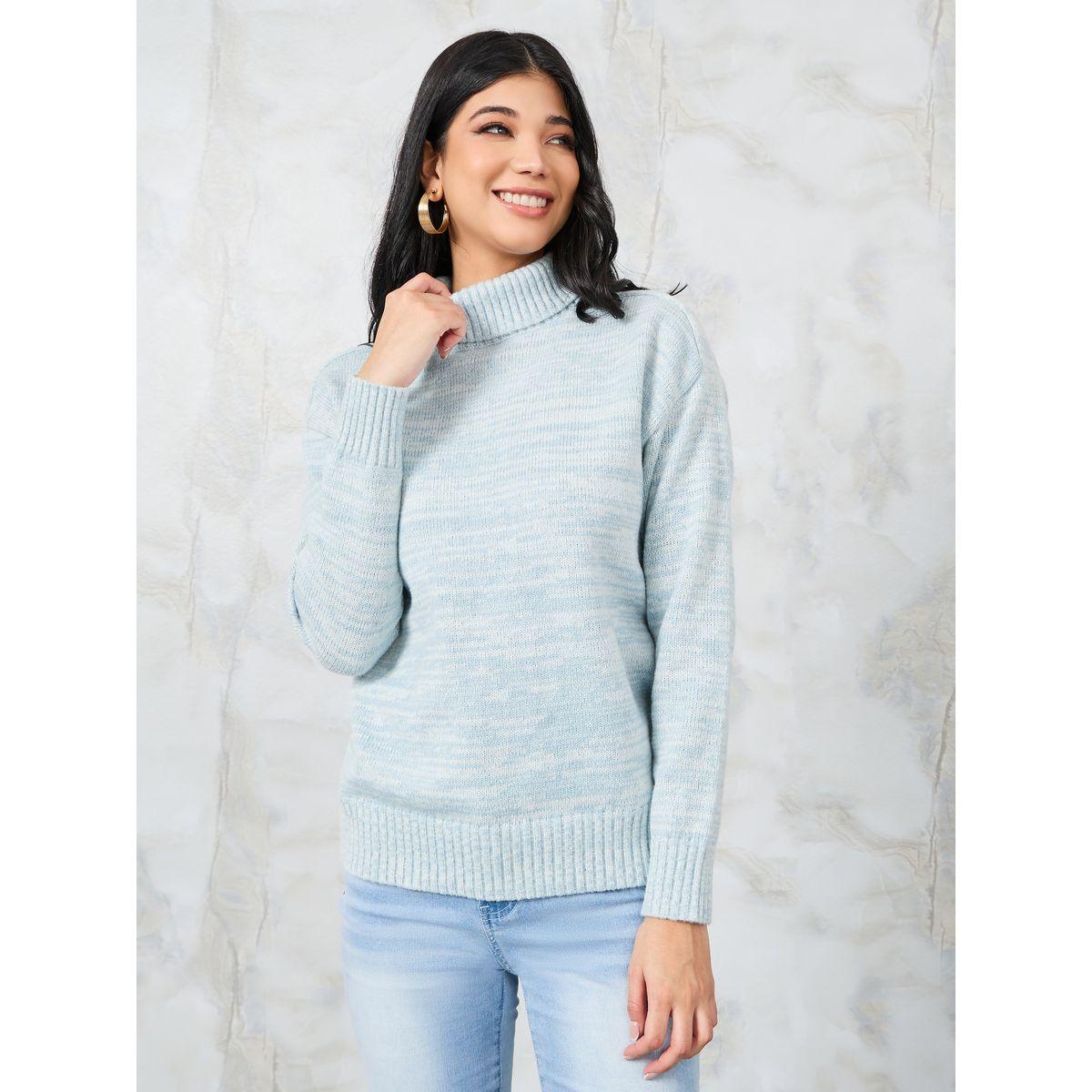 Styli Regular Fit Mixed Yarn Turtle Neck Sweater-women-clothing-cardigansandjumpers-jumpers-image-3
