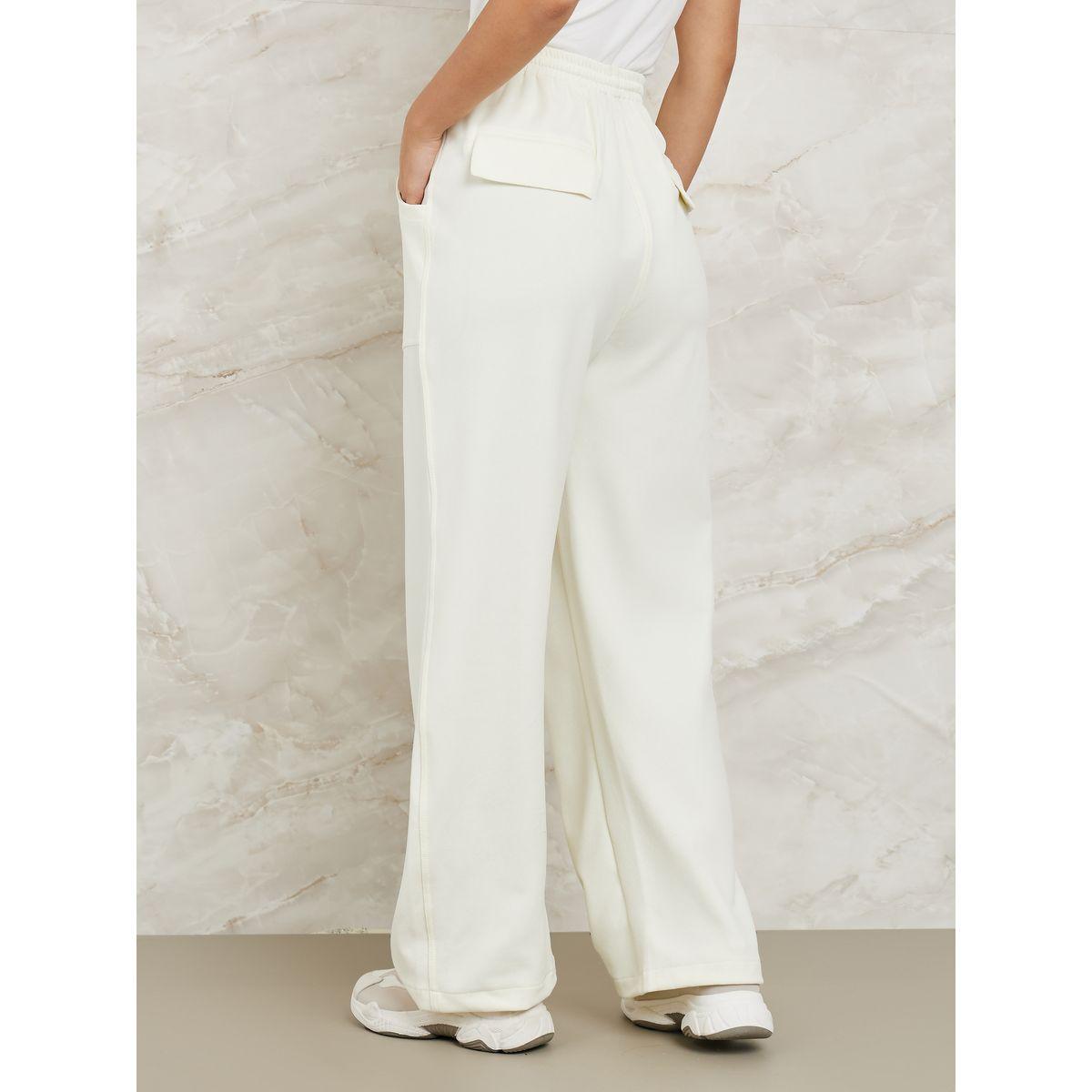 Styli High Rise Twill Straight Leg Pants-women-clothing-bottoms-trousers-image-4