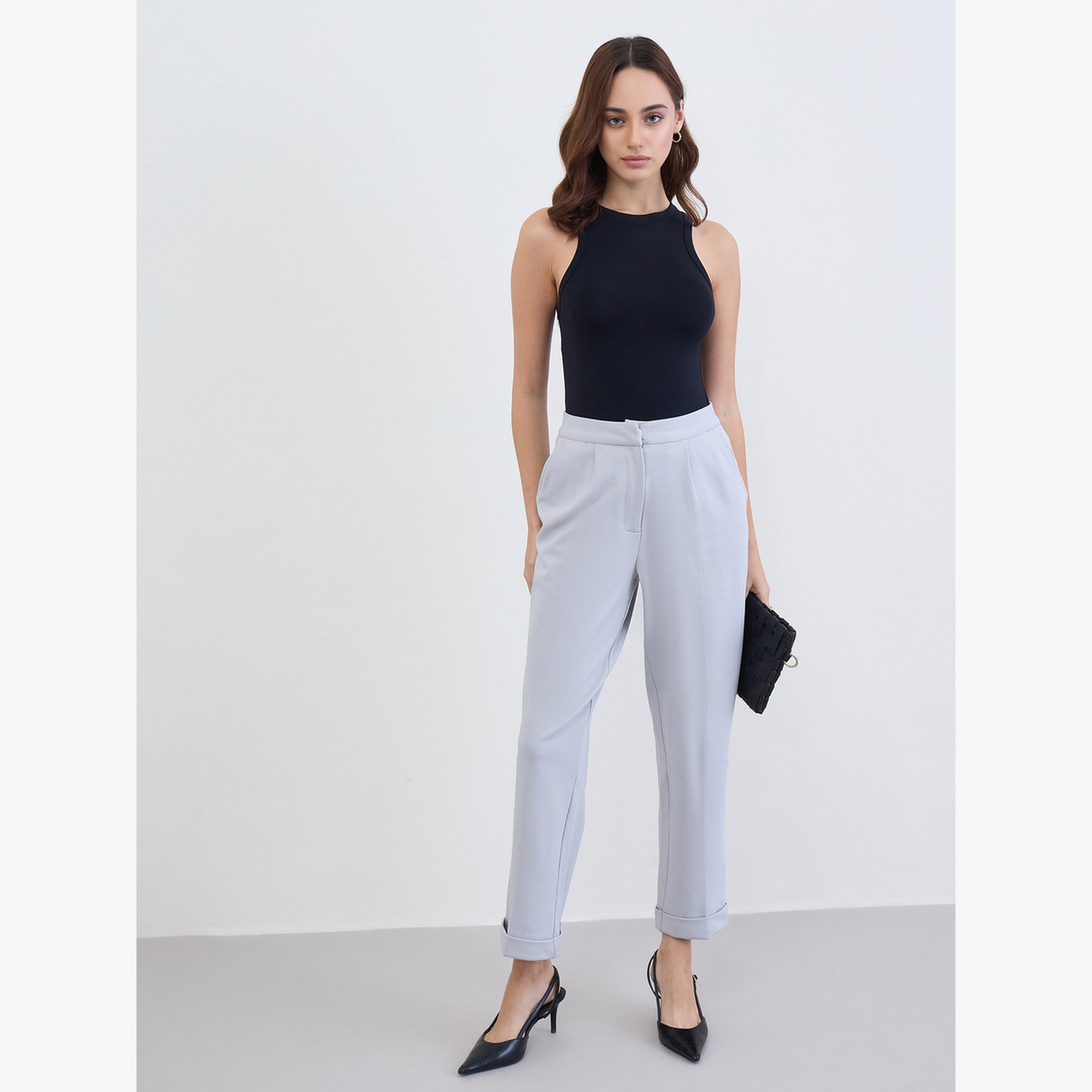 بنطال بقصة مريحة-women-clothing-bottoms-trousers-image-2