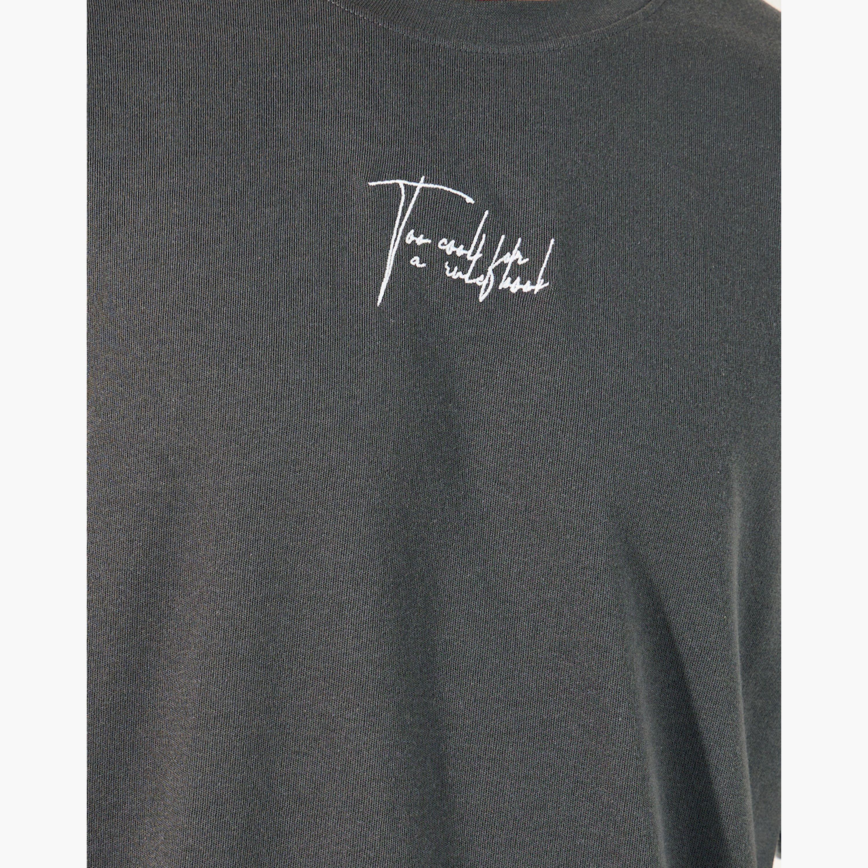 Styli Slogan Print Crew Neck Oversized T-Shirt-men-clothing-tshirtsandpolos-tshirts-image-3