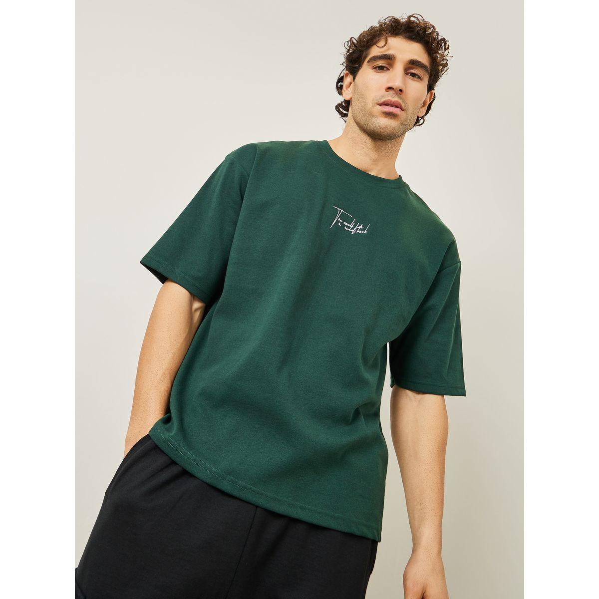 Styli Oversized Embroidered Slogan Interlock T-Shirt-men-clothing-tshirtsandpolos-tshirts-image-1