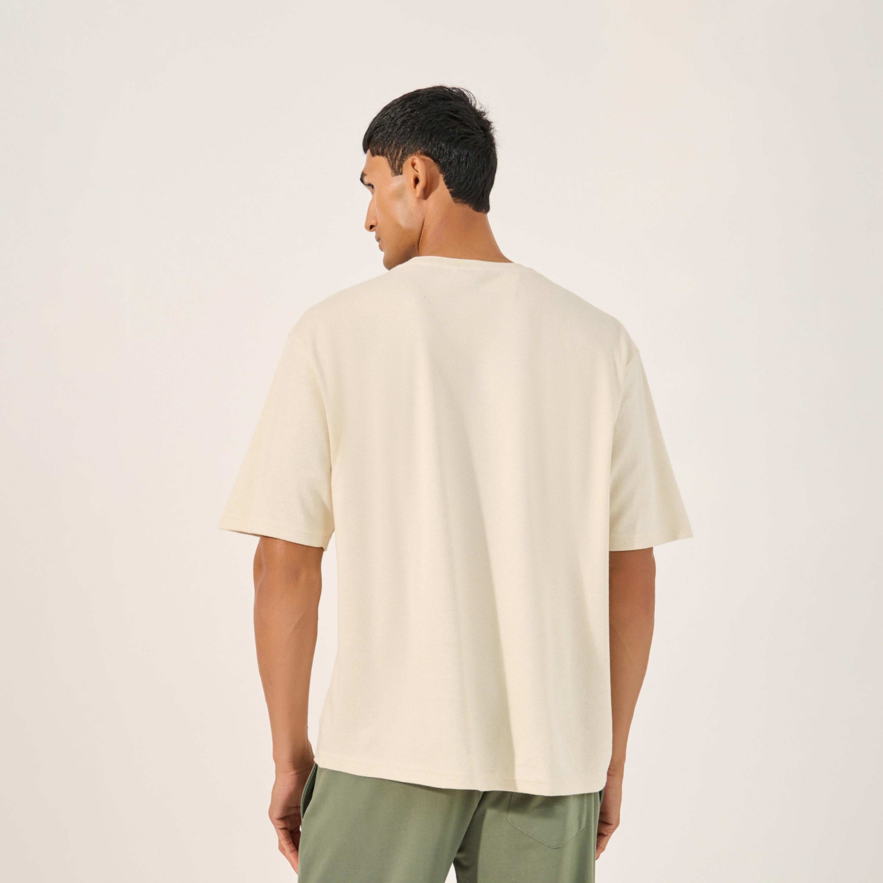 Styli Slogan Print Crew Neck Oversized T-Shirt-men-clothing-tshirtsandpolos-tshirts-image-4