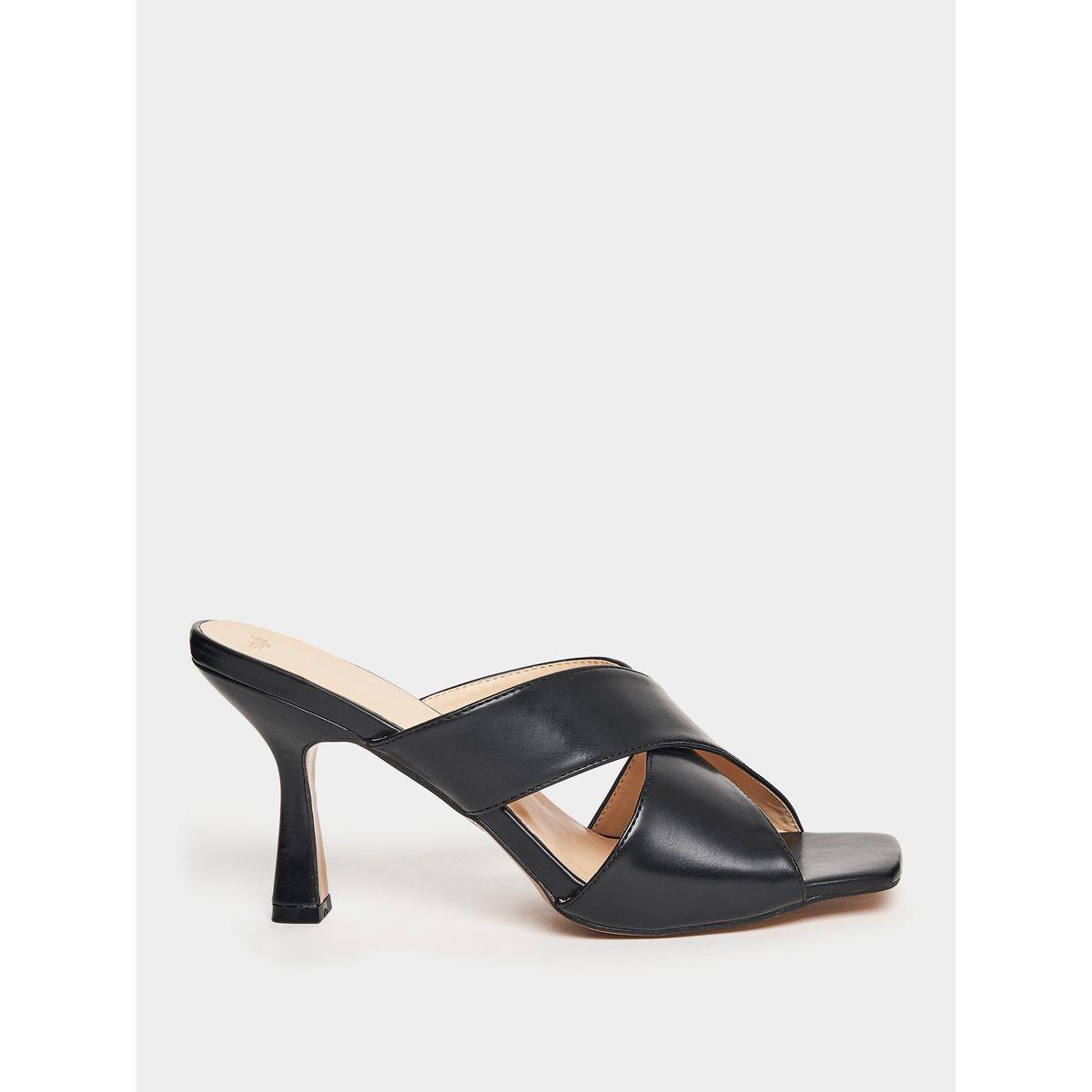 Styli Cross Strap Sandal Heels-women-shoes-heels-image-1