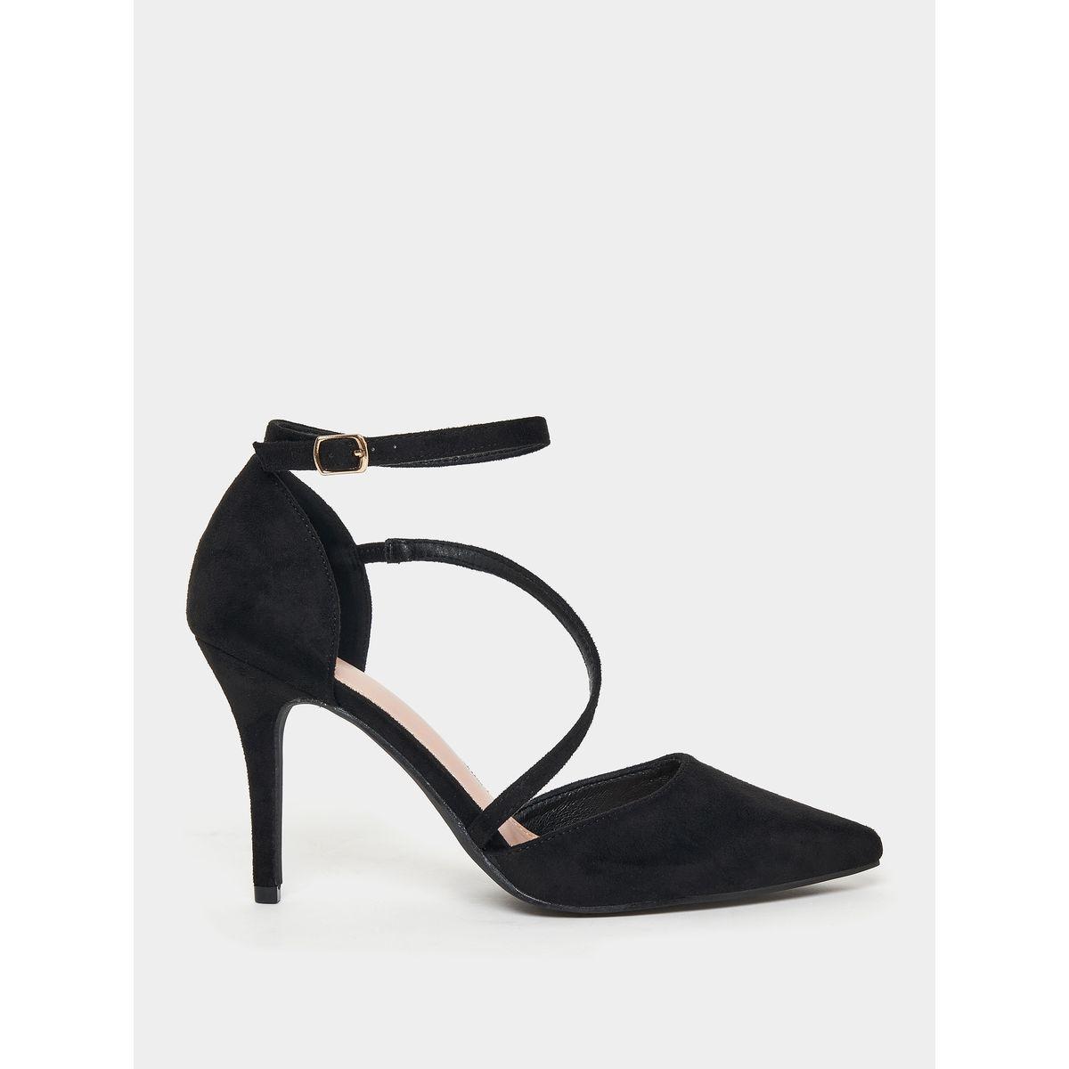 Styli Ankle Strap Pointed Toe Sandals-women-shoes-heels-image-1