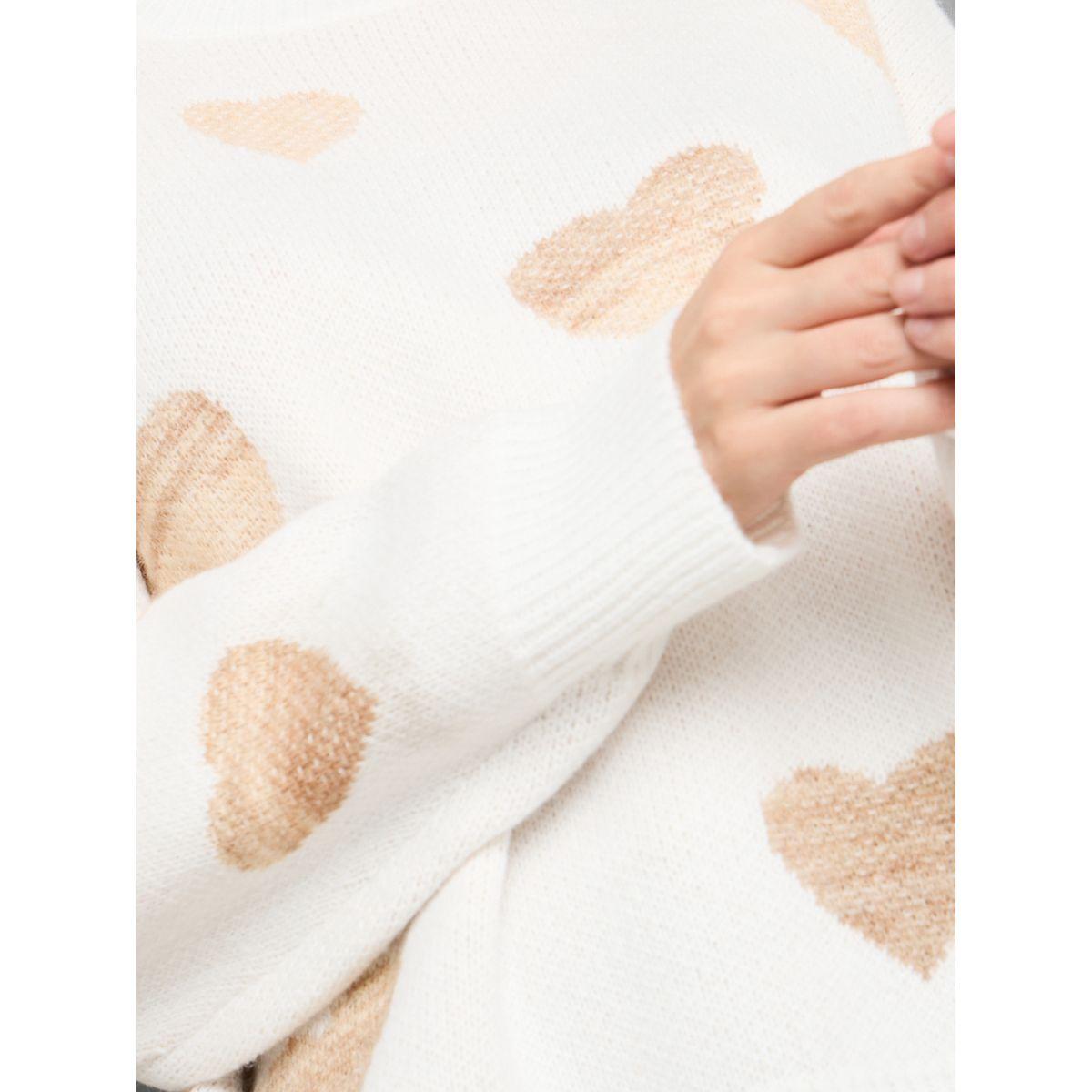 Styli Heart Pattern Print Drop Shoulder Sweater-women-clothing-cardigansandjumpers-jumpers-image-3