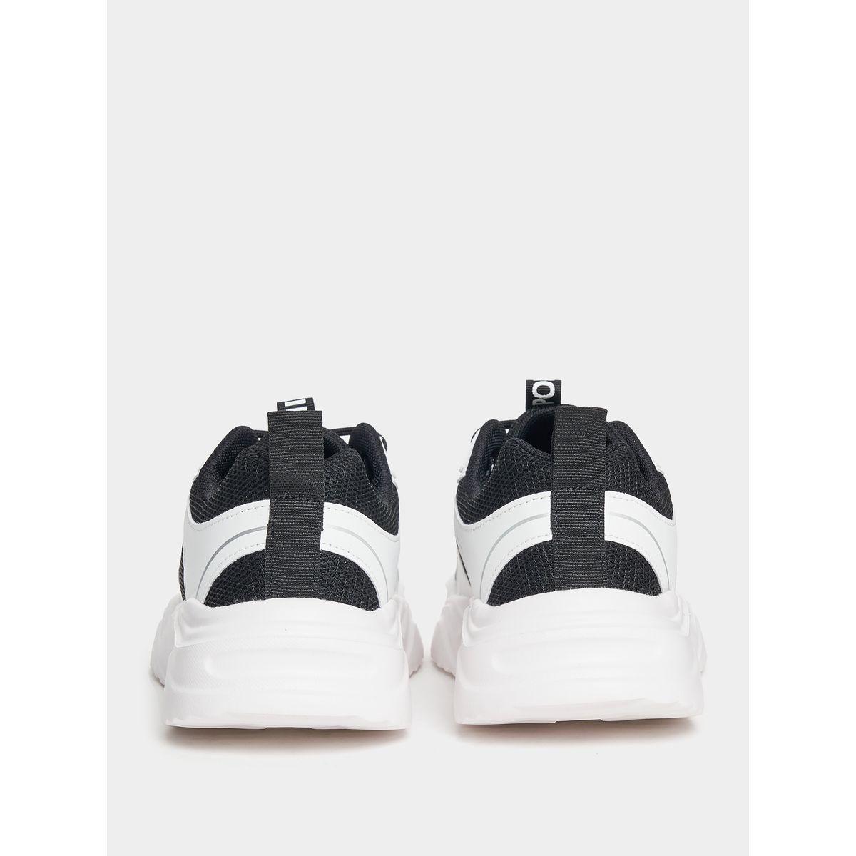 Styli Slogan Detail Color Block Chunky Sneakers-women-shoes-sneakers-image-3