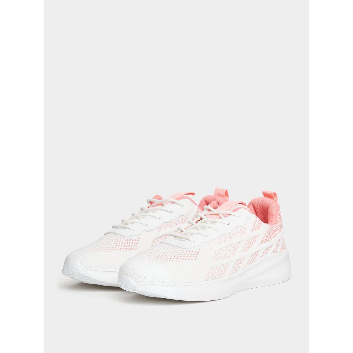 Styli Gradient Design Leisure Knit Lightweight Sneakers-women-shoes-sneakers-image-2