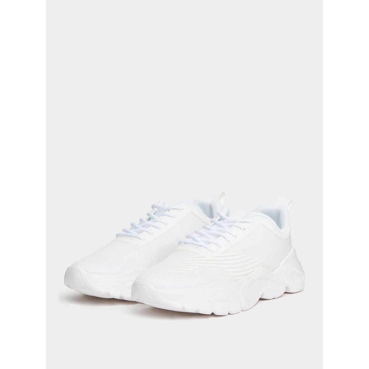 Styli Textured Knit Chunky Sole Sneakers-women-shoes-sneakers-image-2