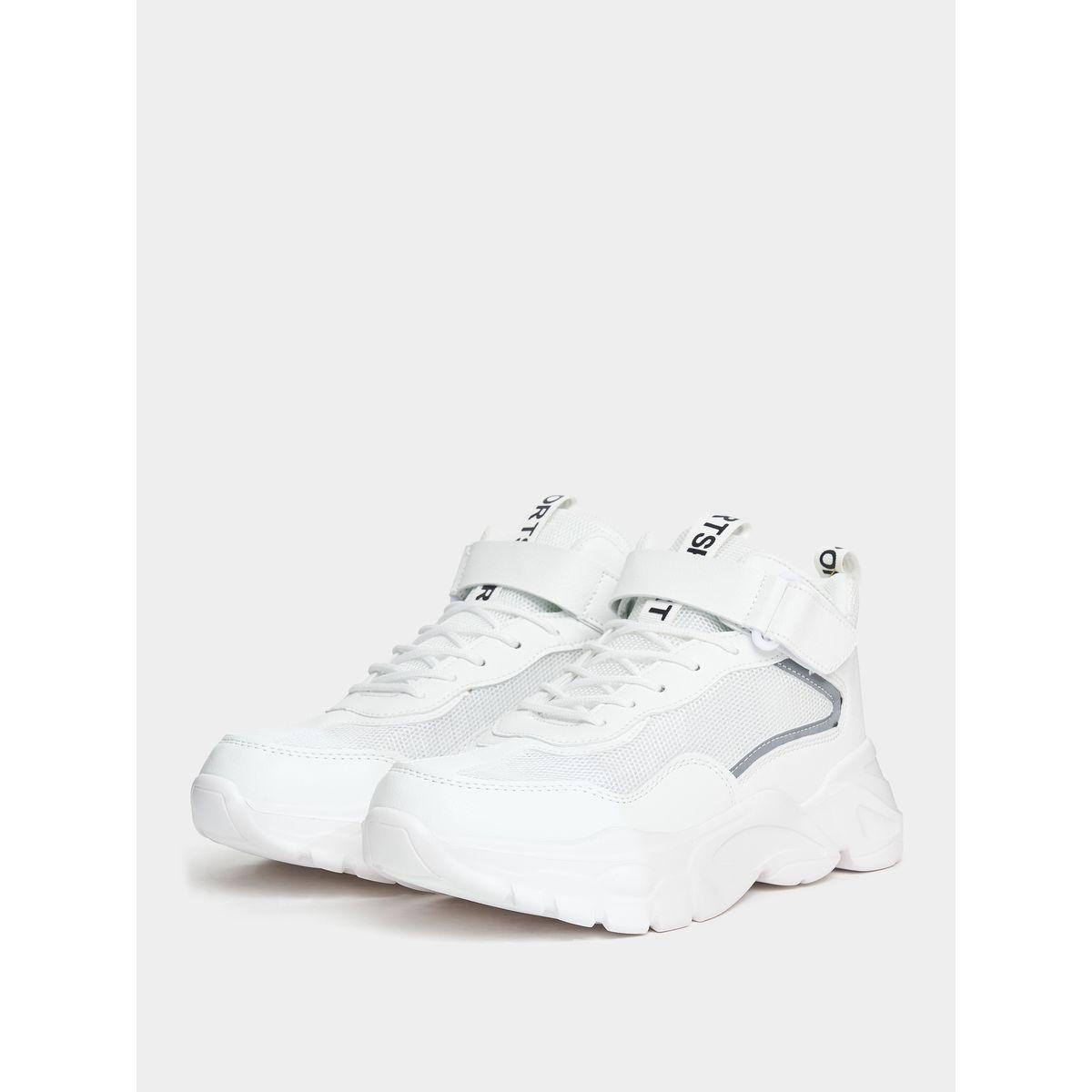 Styli Slogan Detail Ankle Strap Chunky Sneakers-women-shoes-sneakers-image-2