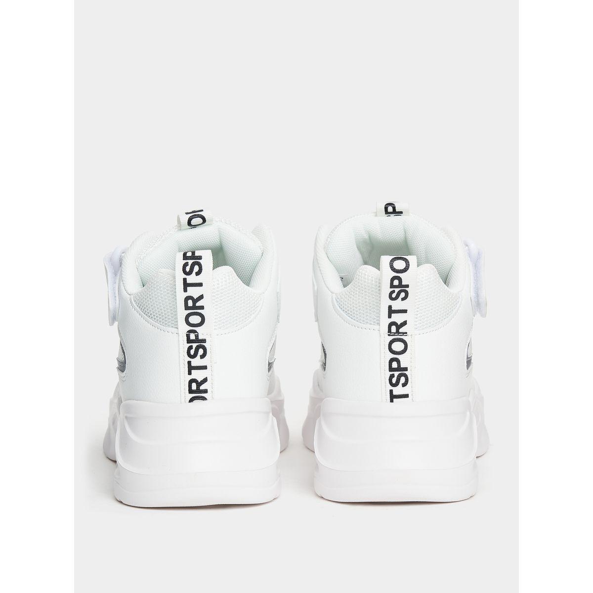Styli Slogan Detail Ankle Strap Chunky Sneakers-women-shoes-sneakers-image-3