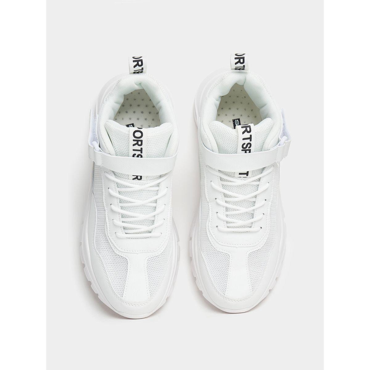 Styli Slogan Detail Ankle Strap Chunky Sneakers-women-shoes-sneakers-image-4