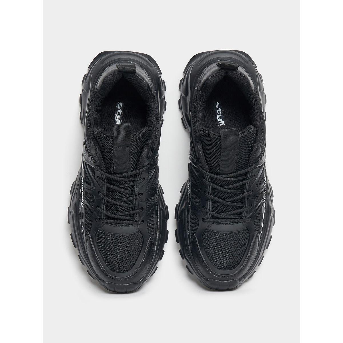 Styli Chunky Sole Paneled Sneakers-women-shoes-sneakers-image-4