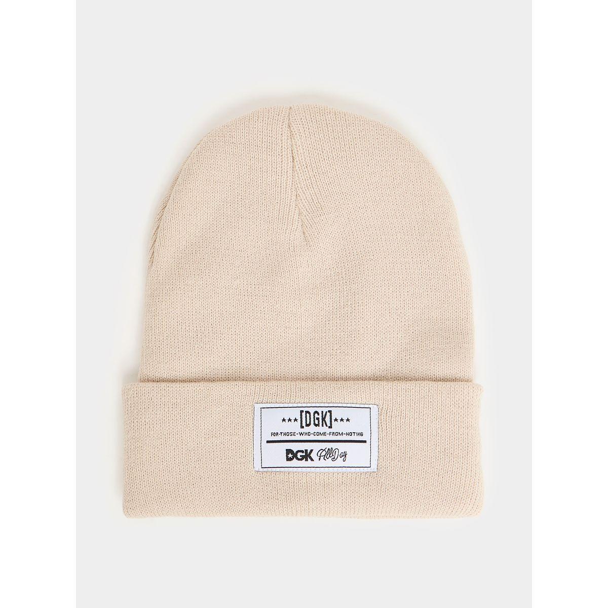 Styli Unisex Patch Detail Knit Beanie-men-caps-image-1