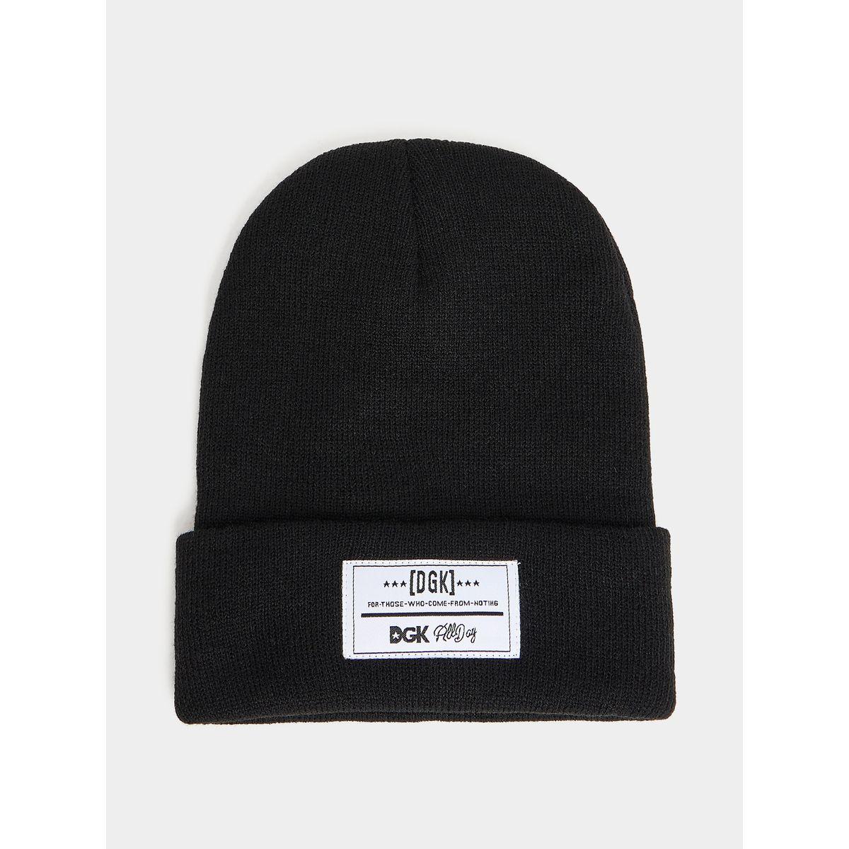 Styli Unisex Patch Detail Knit Beanie-men-caps-image-1