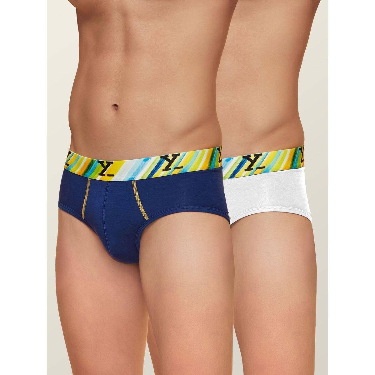 XYXX X Styli Pack of 2 - Printed Waistband Briefs-men-clothing-innerwear-underwear-image-1