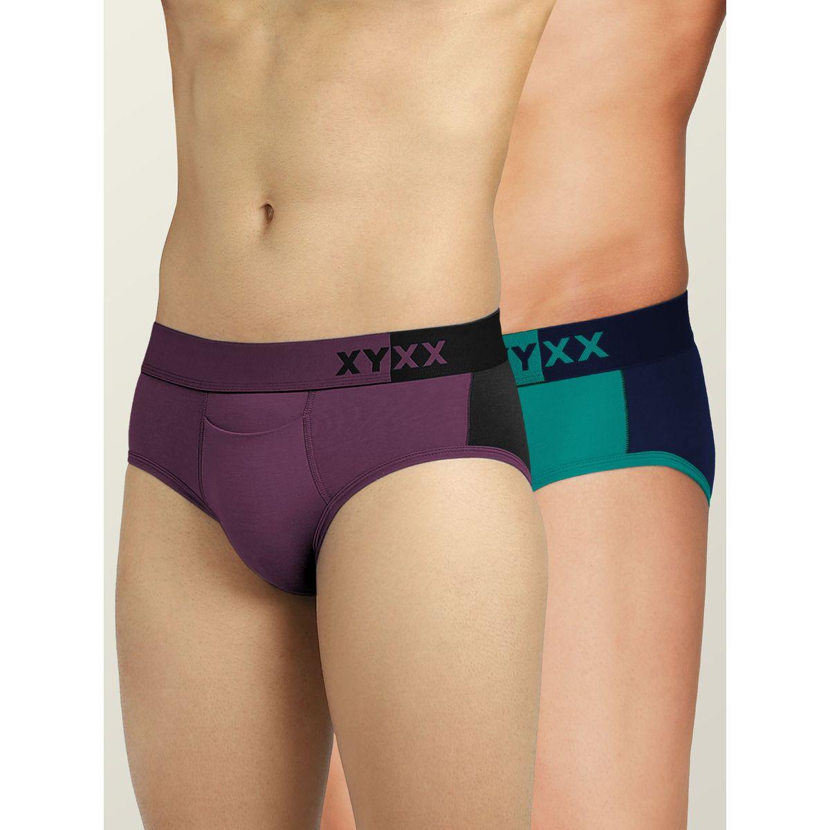 مجموعة من 2 سروال داخلي إكس واي إكس إكس × ستايلي-men-clothing-innerwear-underwear-image-1