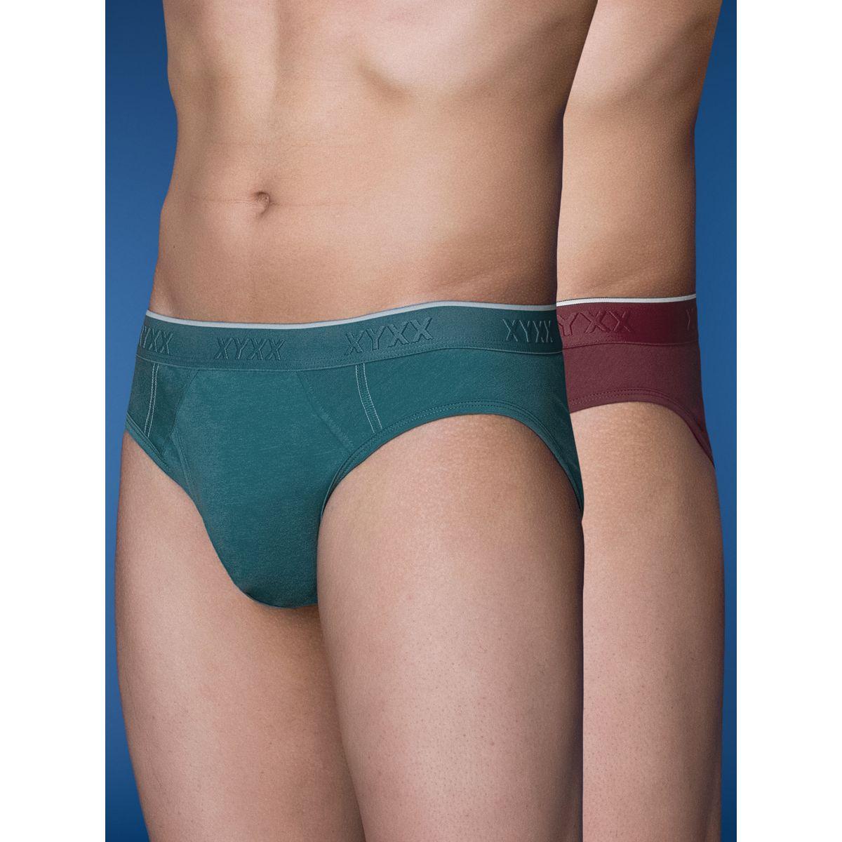 XYXX X Styli Pack of 2 - Logo Detail Cotton Briefs-men-clothing-innerwear-underwear-image-1