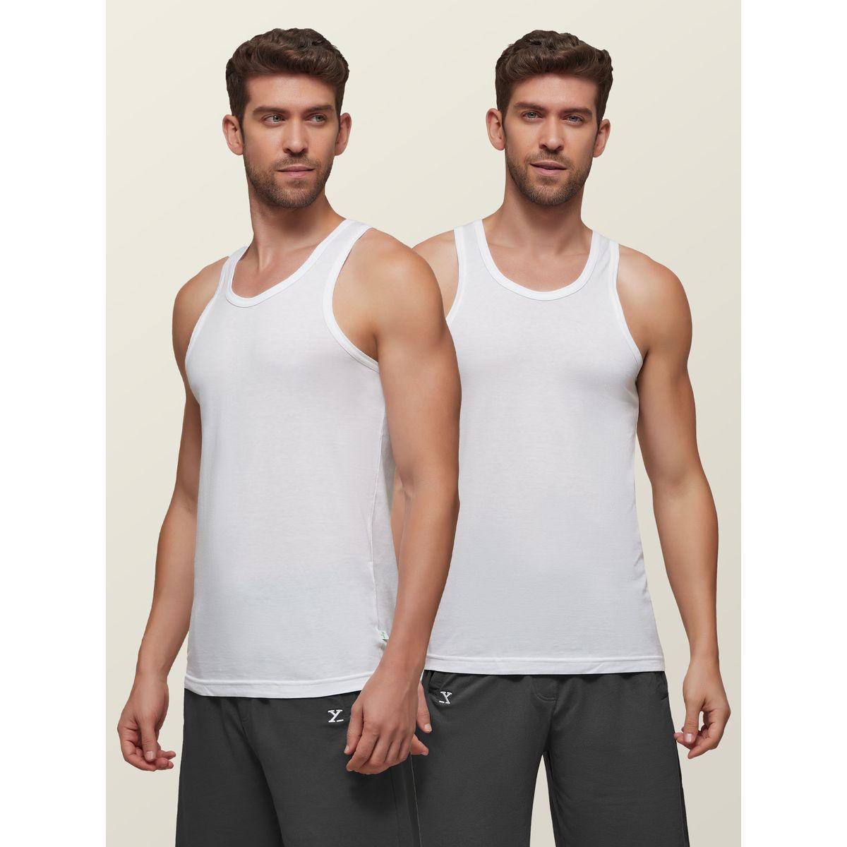 XYXX X Styli Pack of 2 - Solid Cotton Vest-men-clothing-tshirtsandpolos-tshirts-image-1