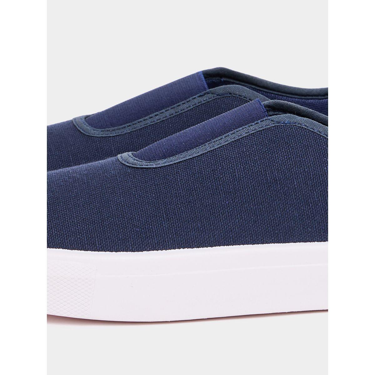 Styli Eric Boardwalk Canvas Slip On Shoes with Gusset Detail-men-shoes-sneakers-image-4