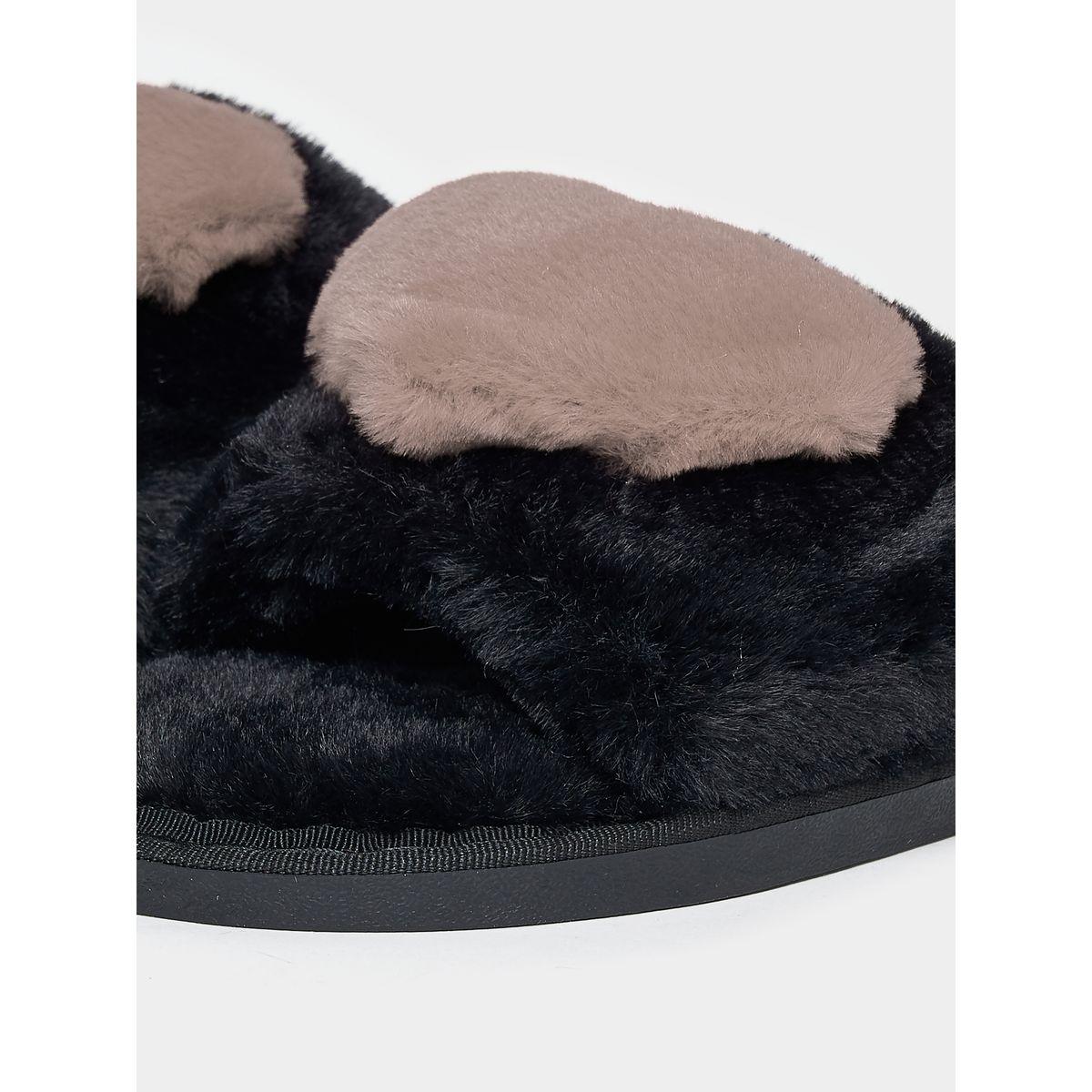 شبشب غرفة نوم بفرو صناعي-women-shoes-bedroomslippers-image-6