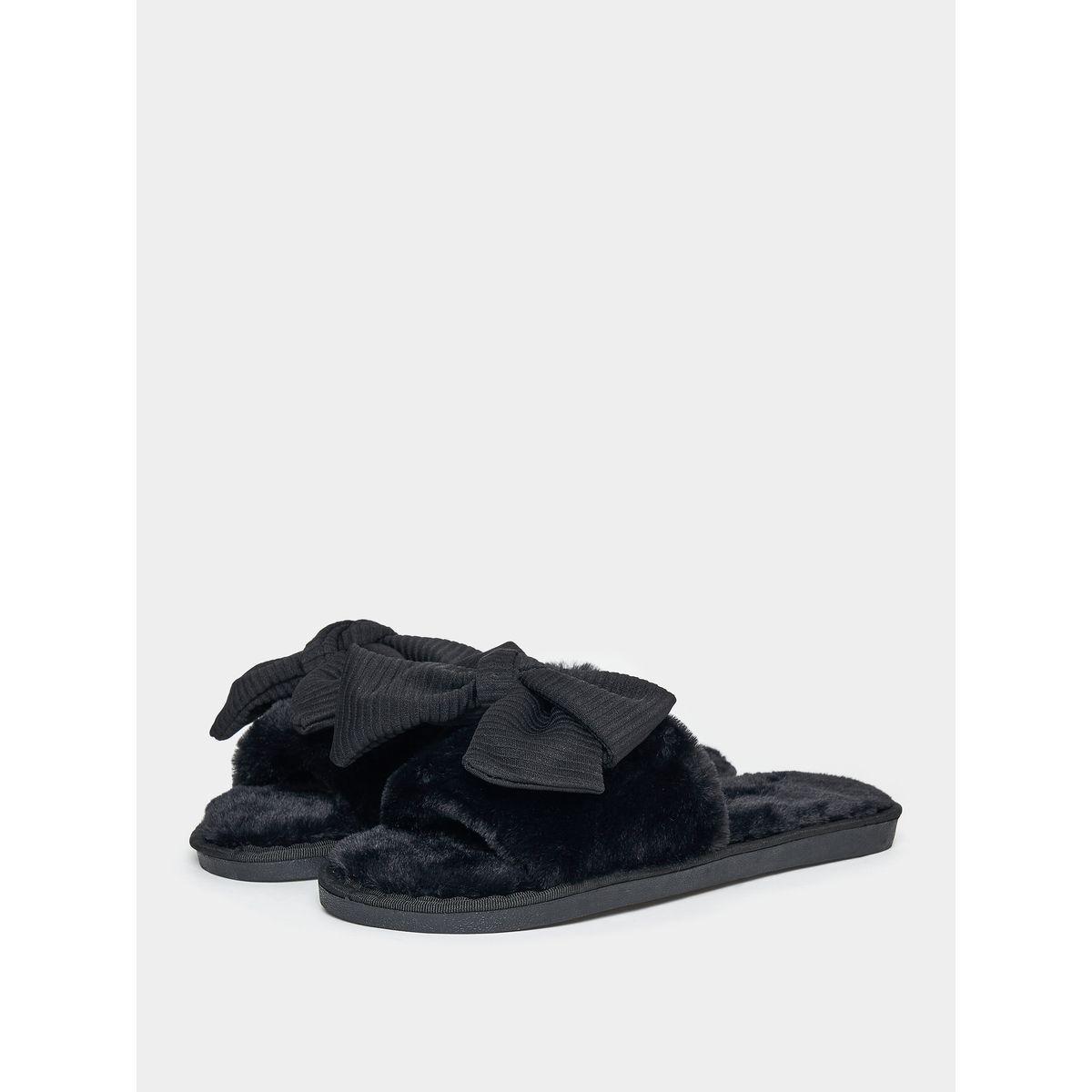 شبشب غرفة نوم بفرو صناعي-women-shoes-bedroomslippers-image-3