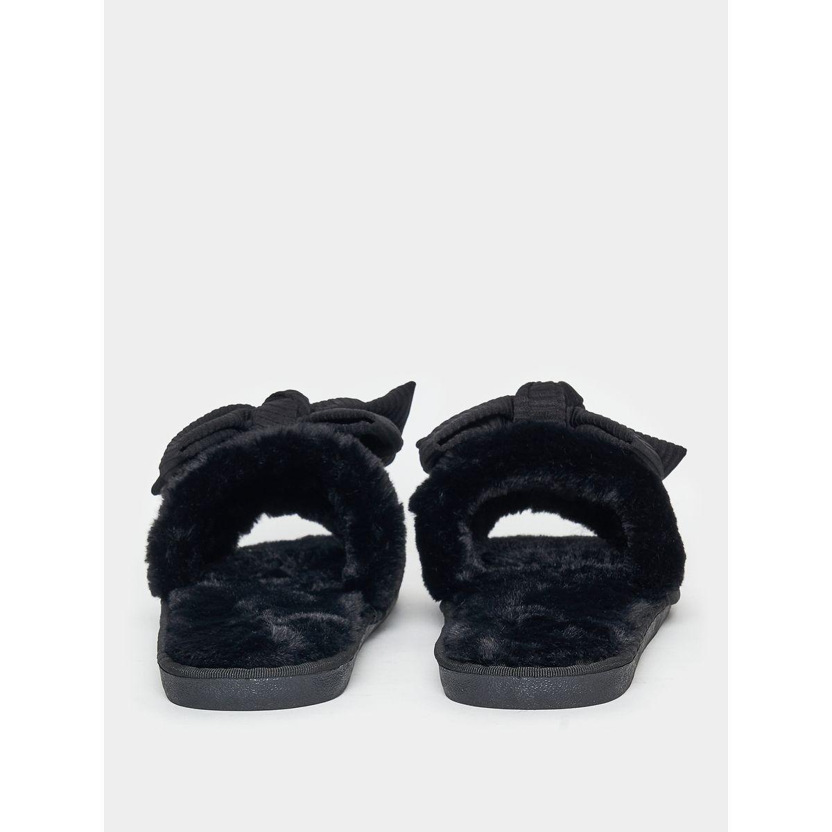 شبشب غرفة نوم بفرو صناعي-women-shoes-bedroomslippers-image-4