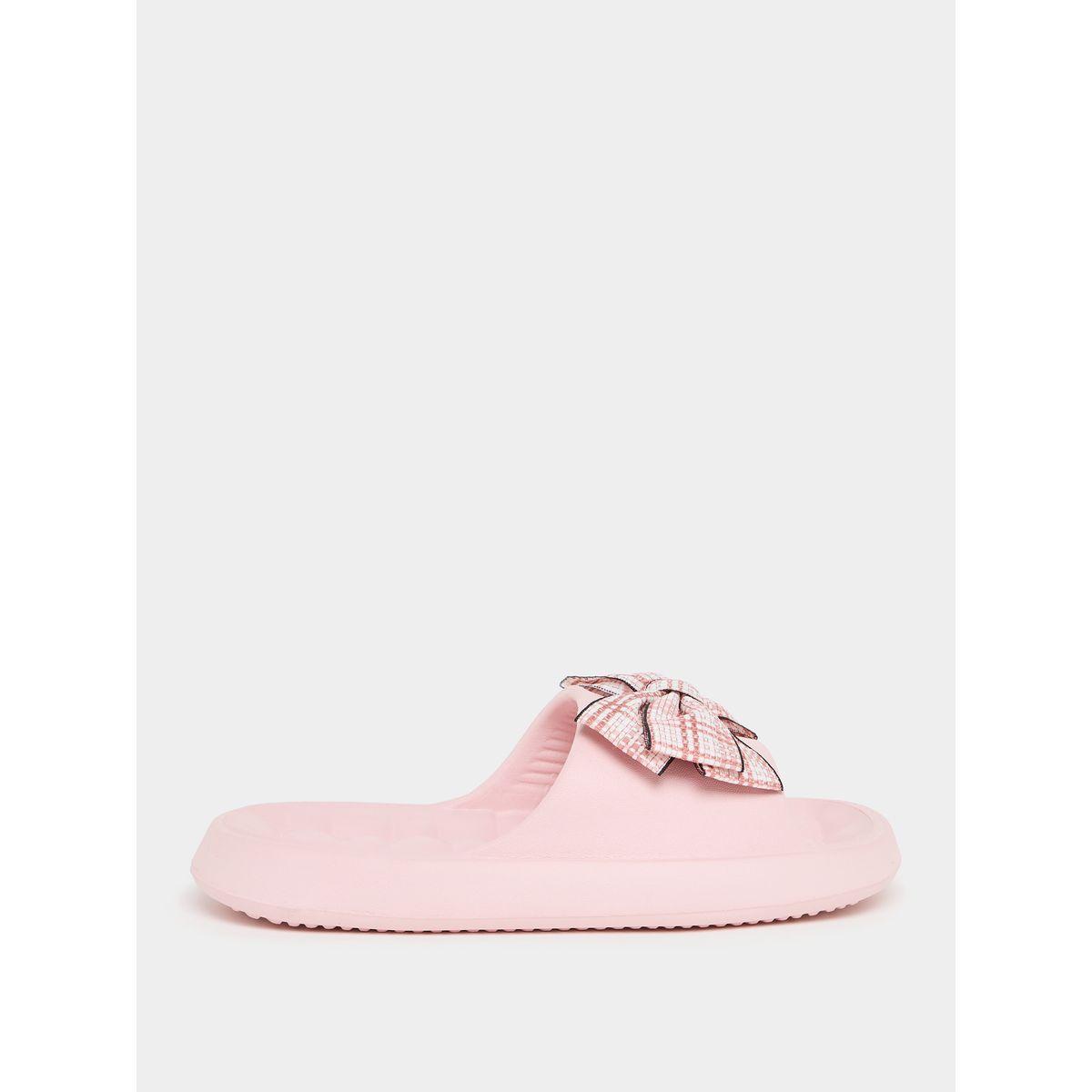Styli Bow Trim Detail Slides-women-shoes-flipflopsandslides-image-2