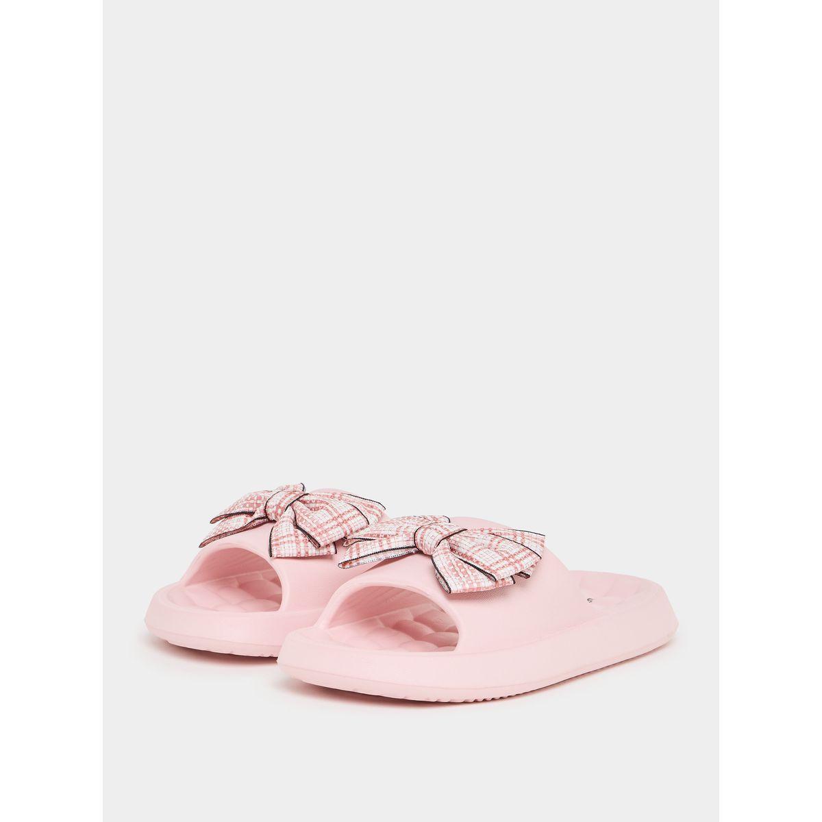 Styli Bow Trim Detail Slides-women-shoes-flipflopsandslides-image-3