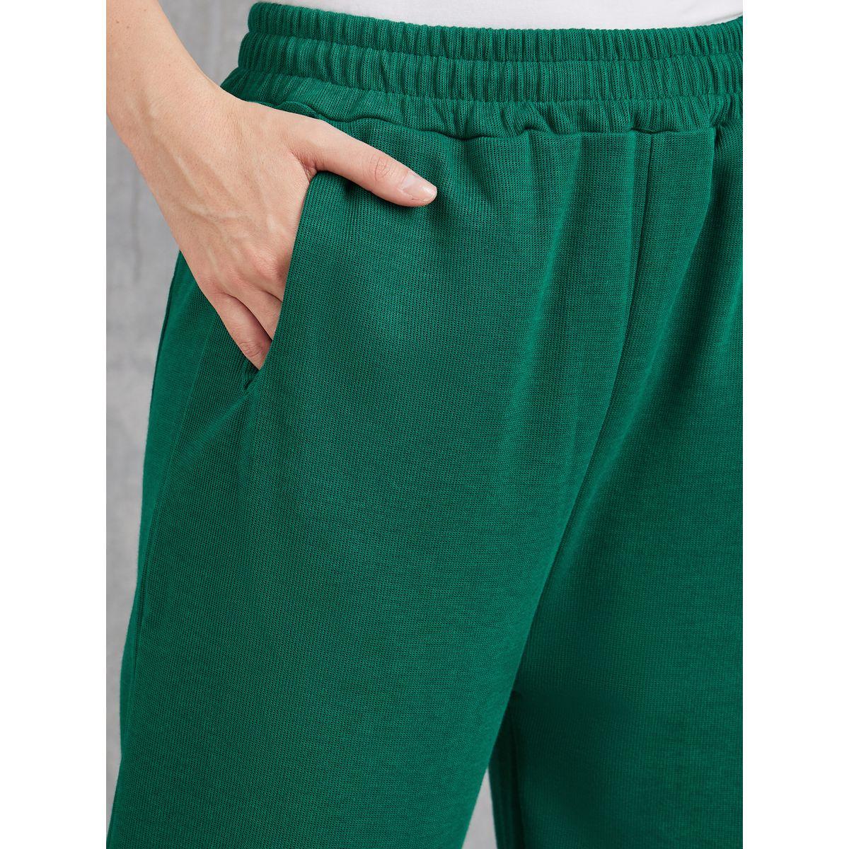 Styli Solid Relaxed Fit Drawstring Detail Pants-women-clothing-bottoms-trousers-image-3