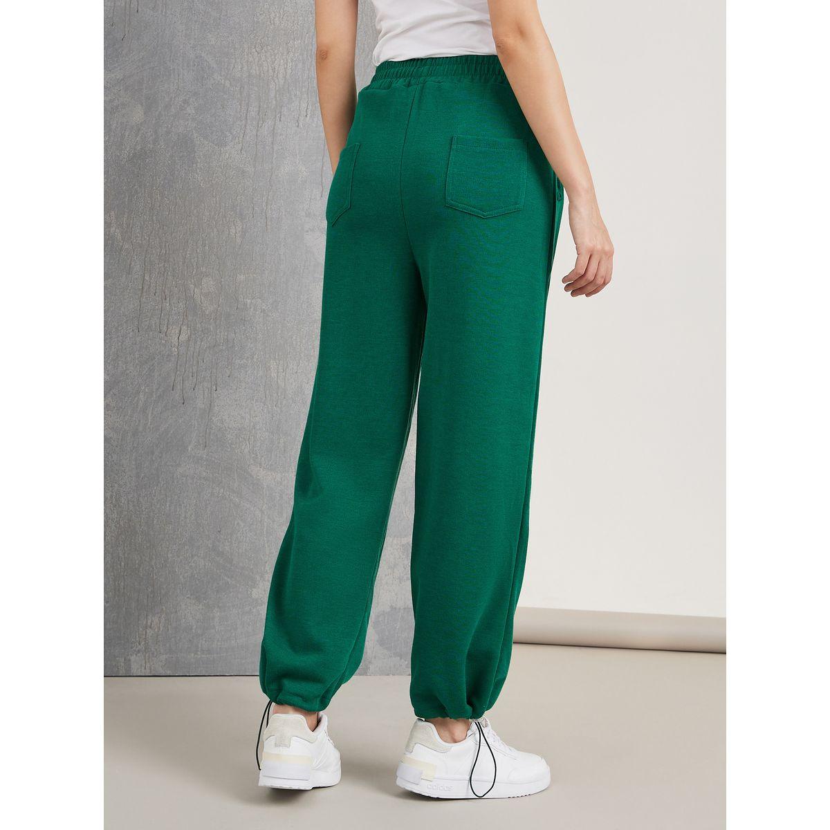 Styli Solid Relaxed Fit Drawstring Detail Pants-women-clothing-bottoms-trousers-image-5