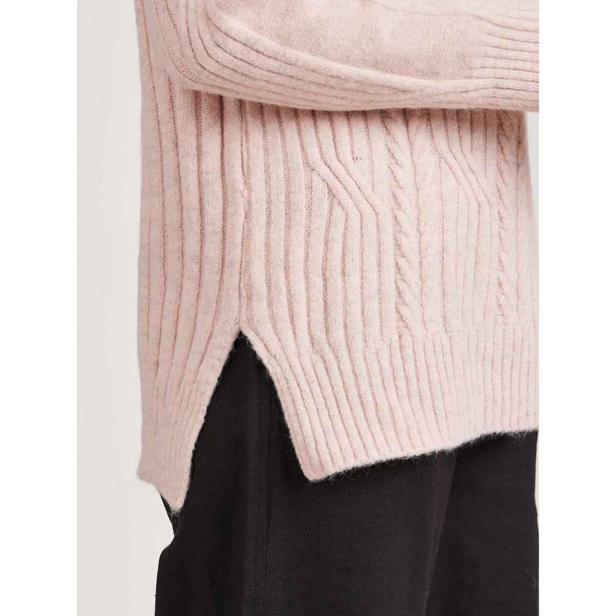 Styli Cable Knit Turtle Neck Longline Sweater-women-clothing-cardigansandjumpers-jumpers-image-3