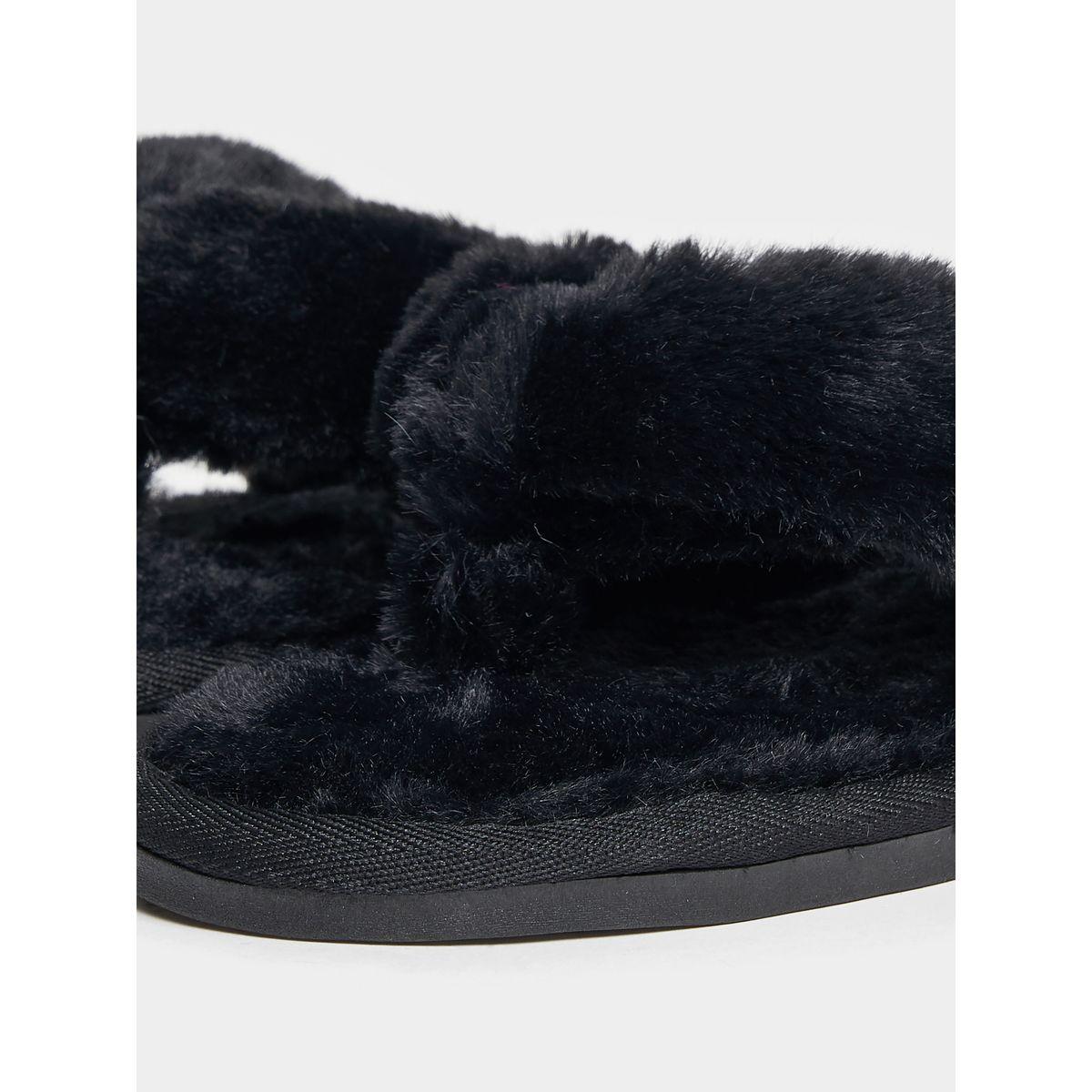 Styli Faux Fur Fluff Bedroom Slippers-women-shoes-bedroomslippers-image-5