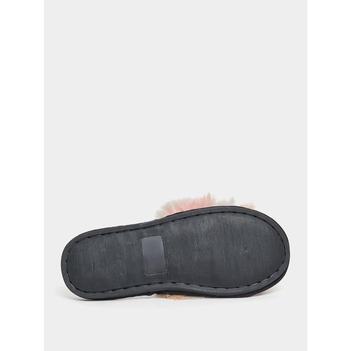 شبشب مزين بفرو صناعي-women-shoes-bedroomslippers-image-6