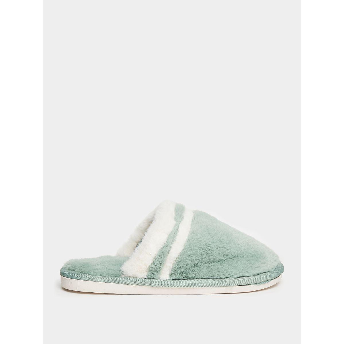 Styli Faux Fur Mule Bedroom Slipper-women-shoes-bedroomslippers-image-1