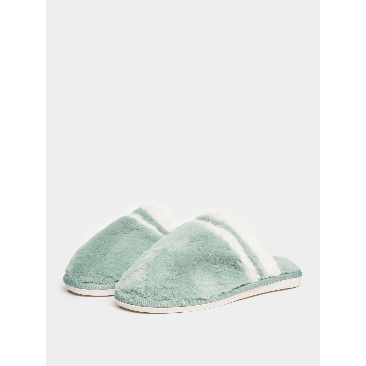Styli Faux Fur Mule Bedroom Slipper-women-shoes-bedroomslippers-image-2