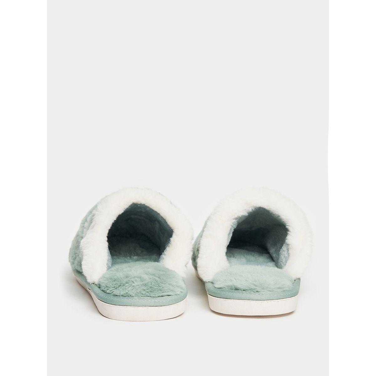 Styli Faux Fur Mule Bedroom Slipper-women-shoes-bedroomslippers-image-3