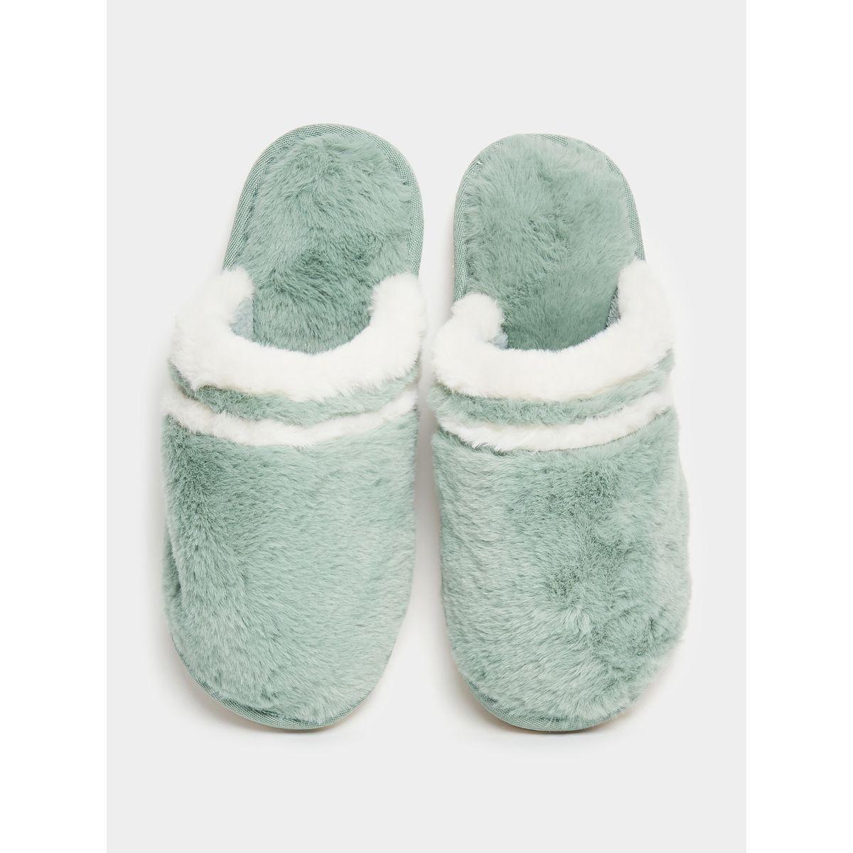 Styli Faux Fur Mule Bedroom Slipper-women-shoes-bedroomslippers-image-4