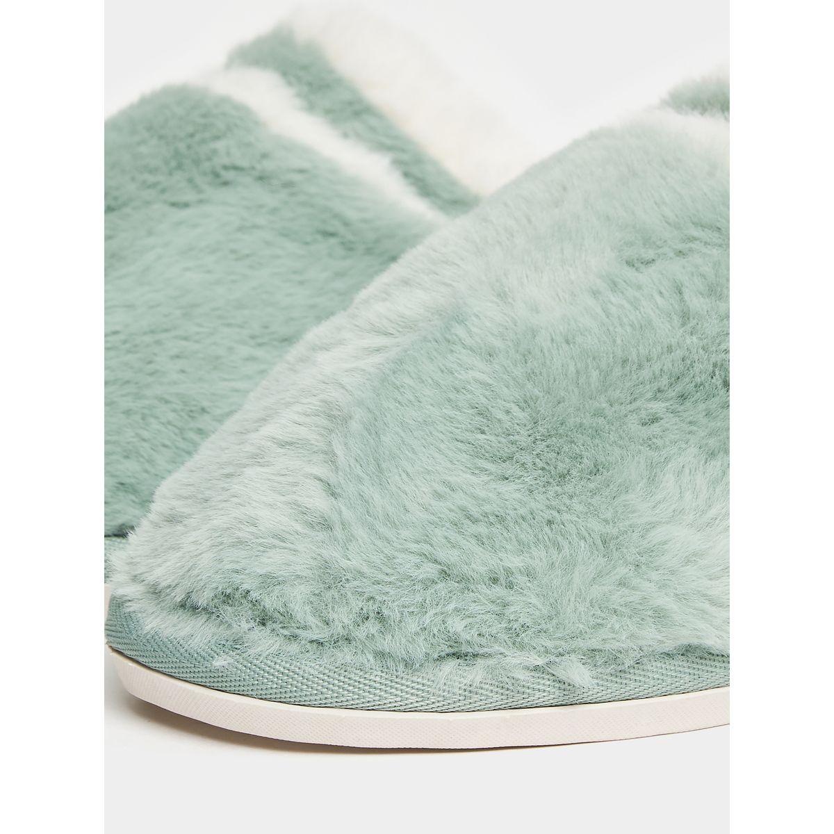 Styli Faux Fur Mule Bedroom Slipper-women-shoes-bedroomslippers-image-5