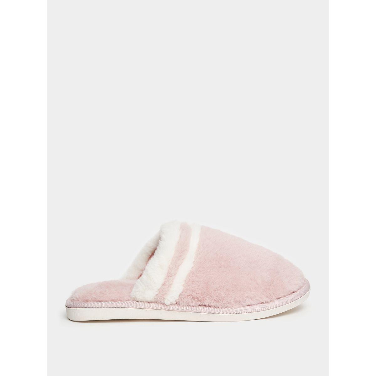 شبشب مزين بفرو صناعي-women-shoes-bedroomslippers-image-1