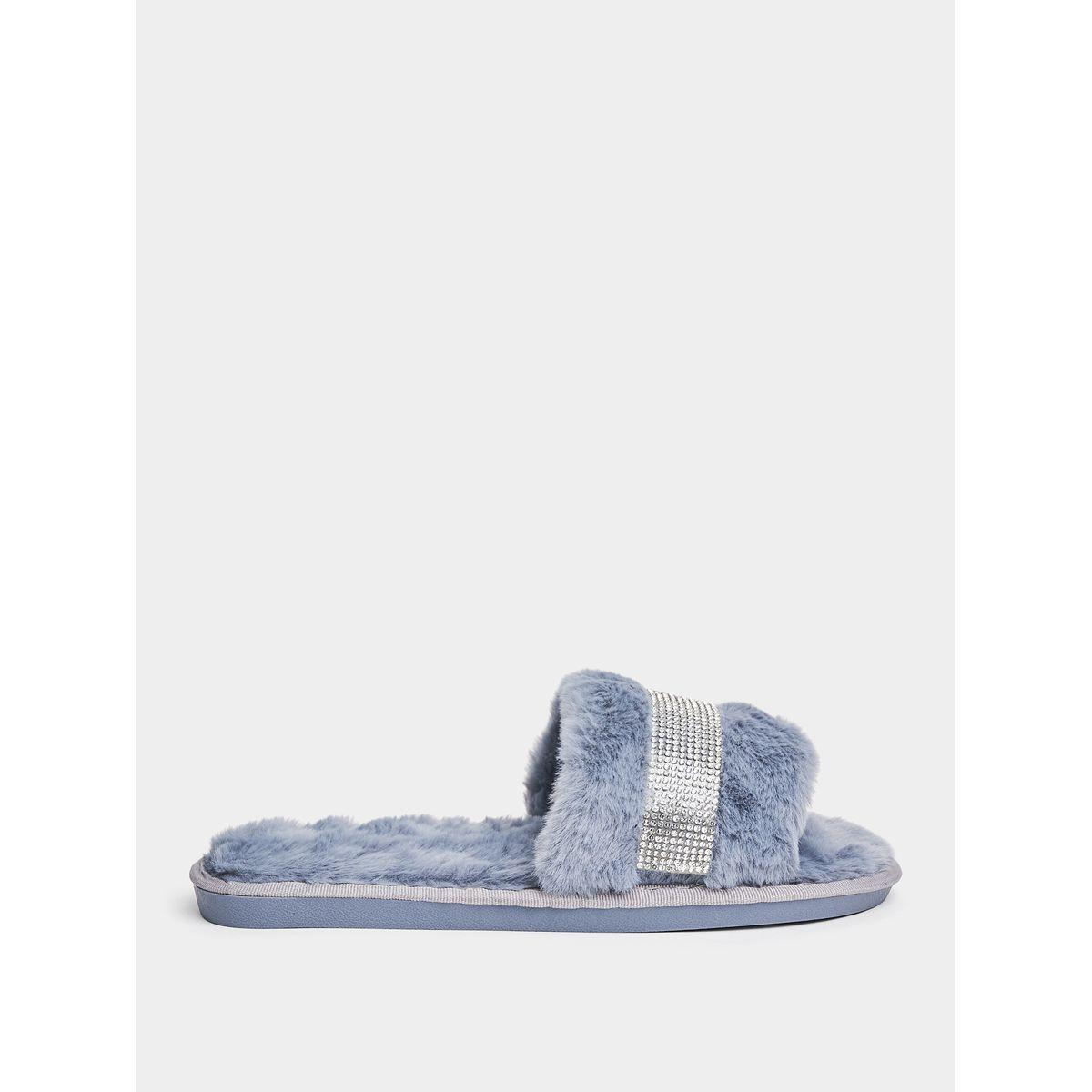 شبشب غرفة نوم بفرو صناعي-women-shoes-bedroomslippers-image-6
