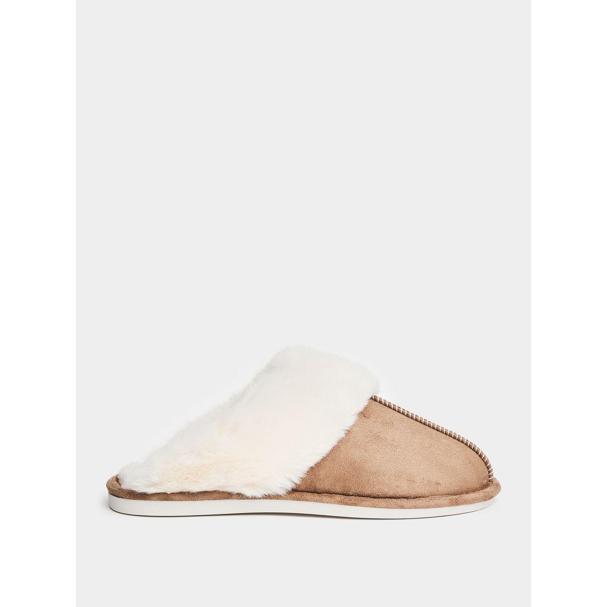 شبشب غرفة نوم بفرو صناعي-women-shoes-bedroomslippers-image-1