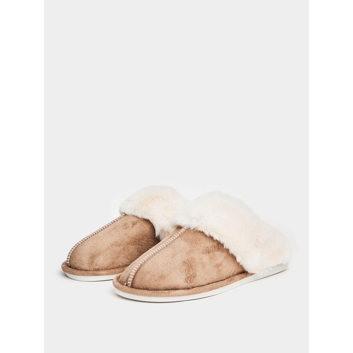 شبشب غرفة نوم بفرو صناعي-women-shoes-bedroomslippers-image-2