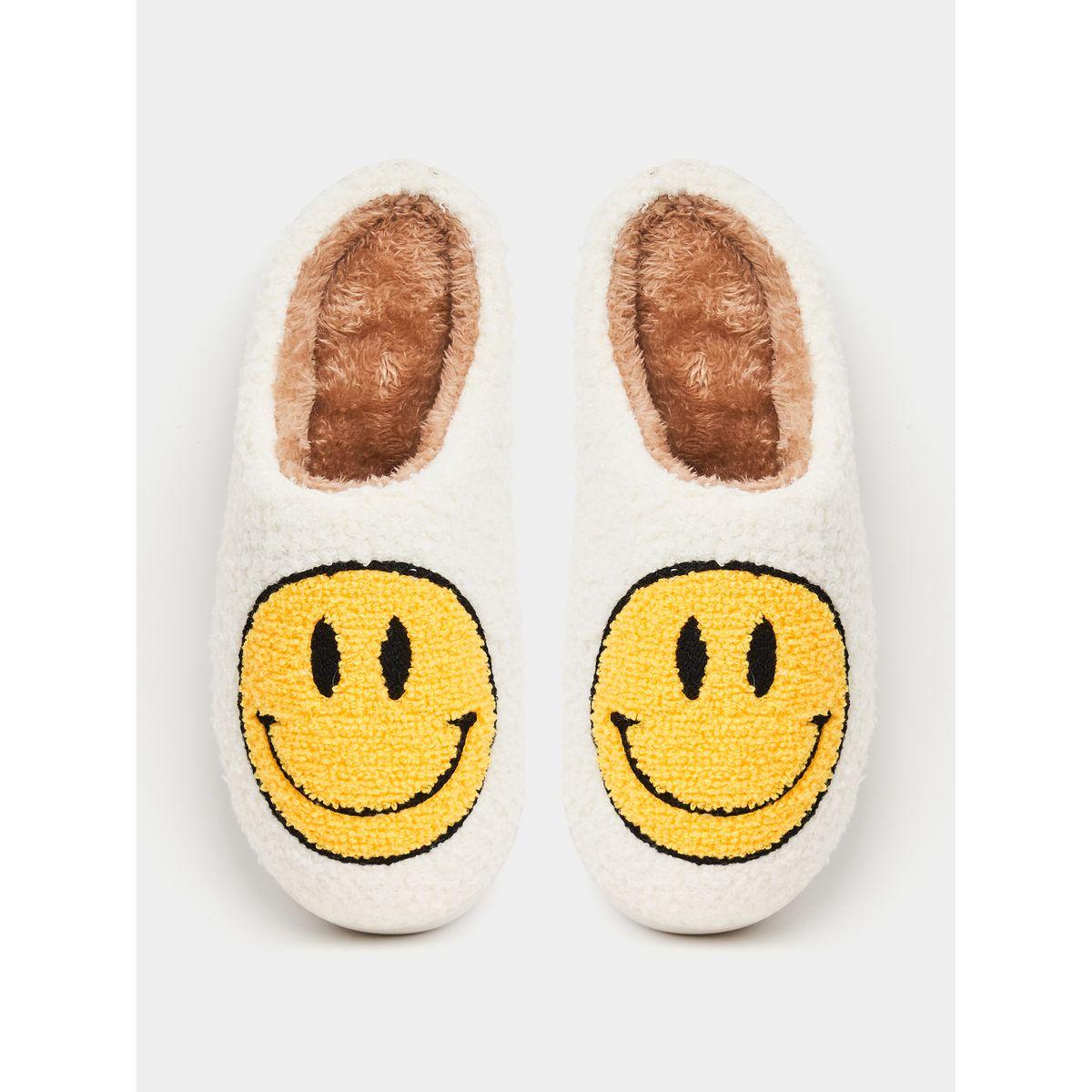 Styli Emoji Embroidered Bedroom Slippers-women-shoes-bedroomslippers-image-4