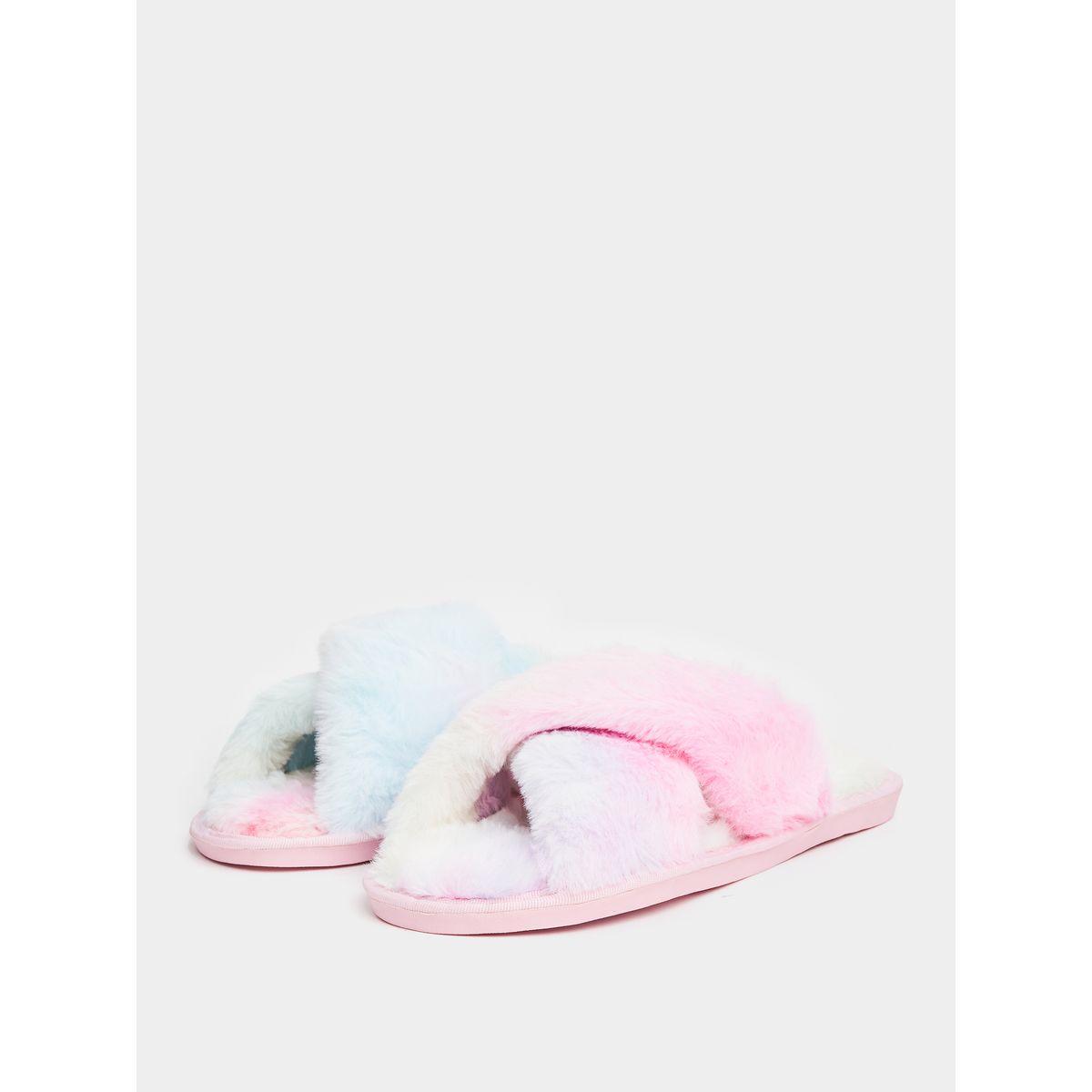 شبشب غرفة نوم بفرو صناعي-women-shoes-bedroomslippers-image-2