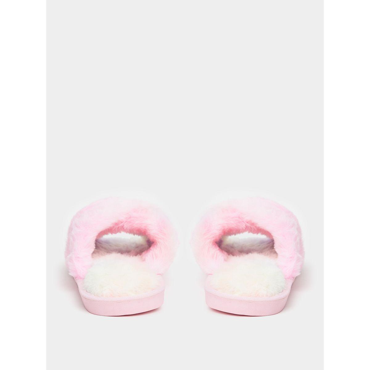 شبشب غرفة نوم بفرو صناعي-women-shoes-bedroomslippers-image-3
