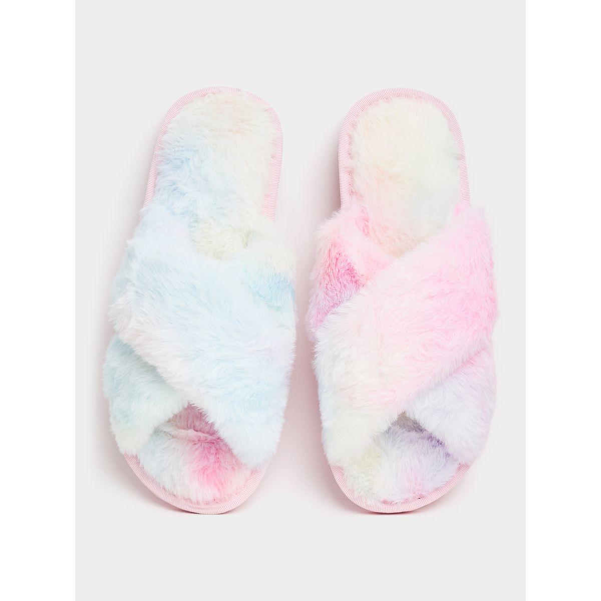 شبشب غرفة نوم بفرو صناعي-women-shoes-bedroomslippers-image-4