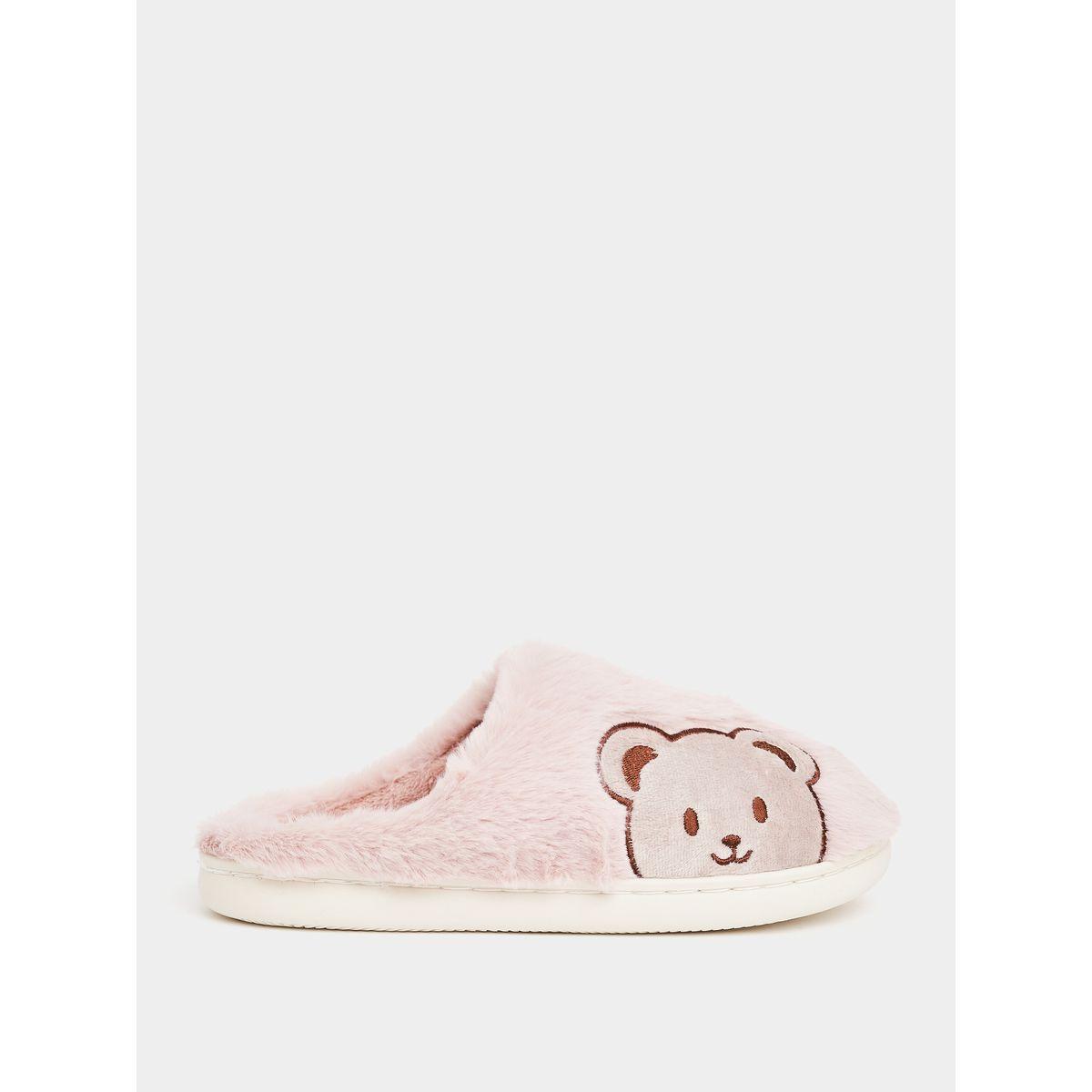 شبشب غرفة نوم بفرو صناعي-women-shoes-bedroomslippers-image-1