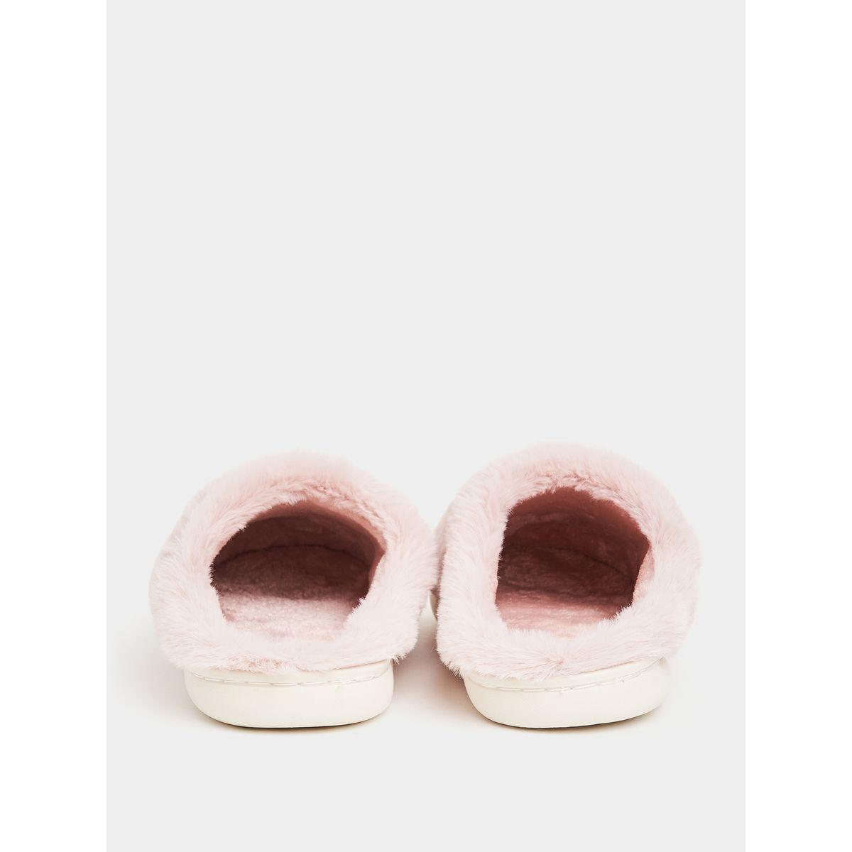 شبشب غرفة نوم بفرو صناعي-women-shoes-bedroomslippers-image-3